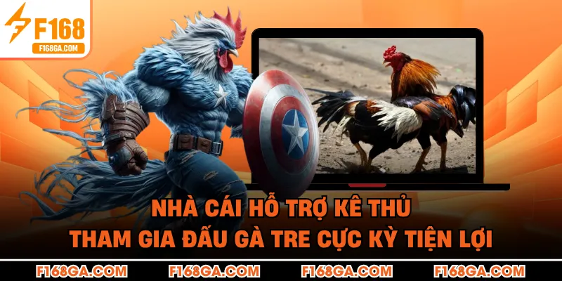 Nhà cái hỗ trợ kê thủ tham gia đấu gà tre cực kỳ tiện lợi