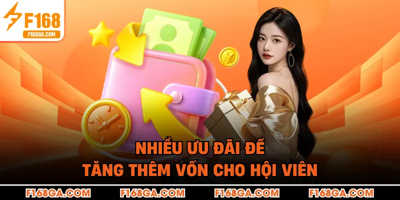 Nhiều ưu đãi để tăng thêm vốn cho hội viên